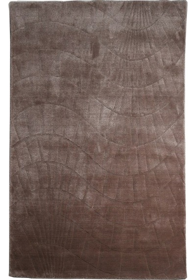 Çam Halı Emboss 7803 Kahverengi Modern Desen Yeni Zellanda Yünü V 130X190 Kahverengi