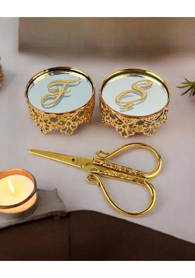 Splendore Aynalı Yükselti Ve Söz Makası Gold Gold