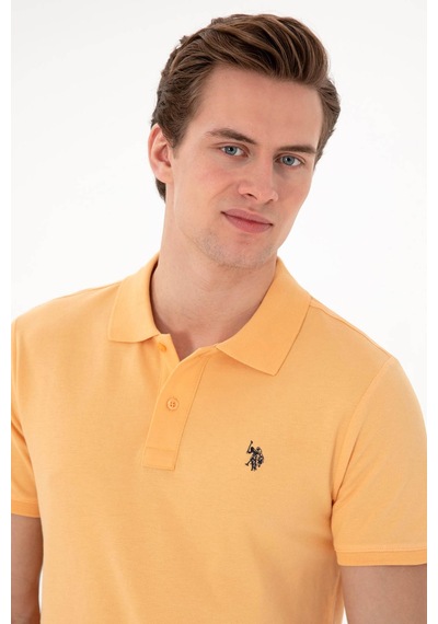 U.s. Polo Assn. Gtp04ıy025 Turuncu Erkek Polo Yaka T-shirt 2084151 Turuncu