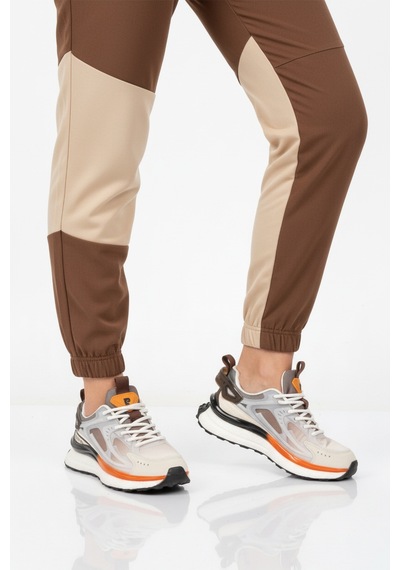 Pierre Cardin Pcı-10106 Z Beyaz-kahve Unisex Spor Ayakkabı
