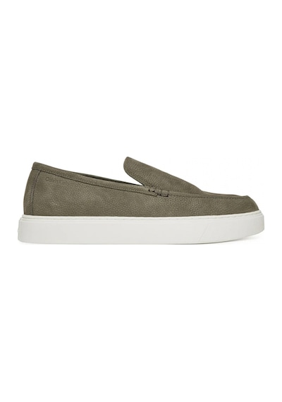Calvin Klein Hibrit Nubuk Makosen Erkek Loafer Hm0hm01902-mtb Yeşil