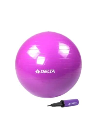 Delta 55 Cm Pilates Topu Mor