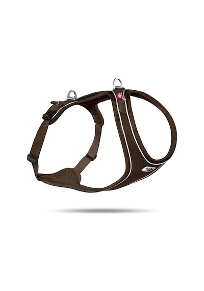 Curli Belka Comfort Harness Köpek Göğüs Tasması Kahverengi M 66-70x48 Cm