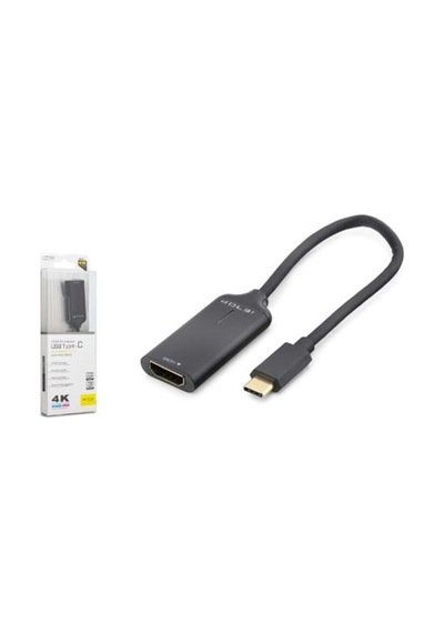 İetop Hdx7898 Type-c To Hdmı Görüntü Dönüştürücü 4k 30hz 20 Cm Siyah