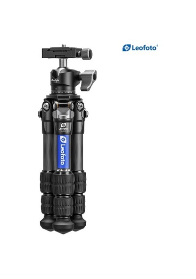 Ls-223c+lh-25 Profesyonel Mini Karbon Fiber Tripod Kit