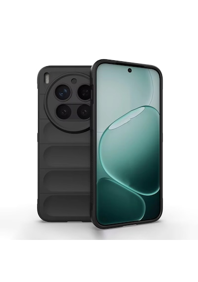 Microcase Vivo X300 Miami Serisi Darbeye Dayanıklı Silikon Kılıf Al3420 Siyah