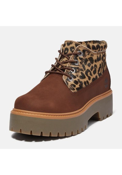 Timberland Stone Street Mid Lace Up Kadın Bot-33863 Kahverengi