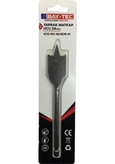 Bay-Tec MU1578-91 Yaprak Matkap Ucu 24Mm Bay-Tec MU1578-91 Yaprak Matkap Ucu 24Mm