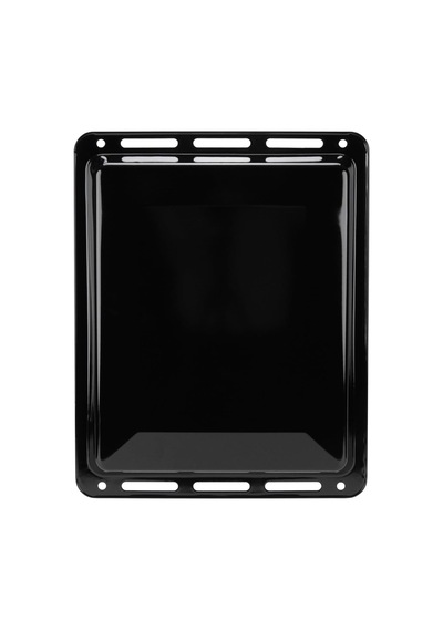 Ankastre Emaye Fırın Tepsisi 46,0x36,5x3cm Bosch Siemens Beko Arçelik Vestel Profilo Uyumlu Siyah Renk Diğer