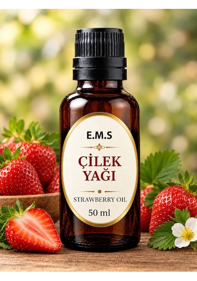 50 Ml Çilek Yağı Strawberry Oil .