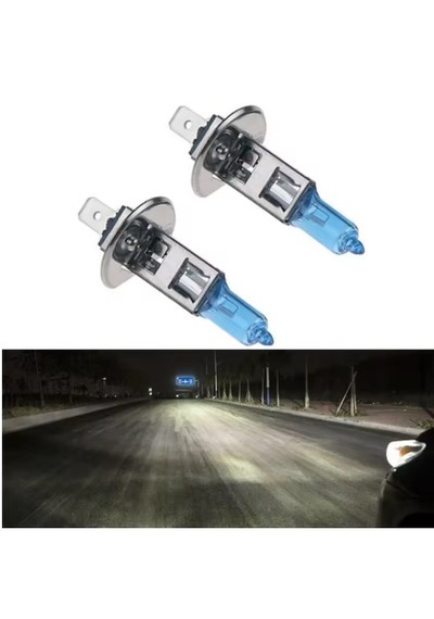 2 Adet H1 Model 12v/55w Halojen Ampul Seti 2'li