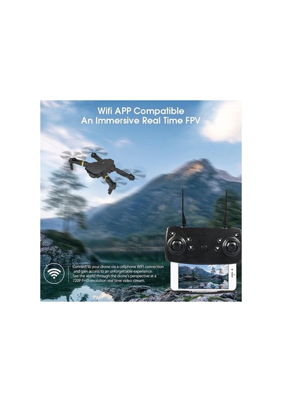 998 Pro Drone Uzaktan Kumandalı Kameralı Quadcopter Katlanabilir Mini Işıklı Drone