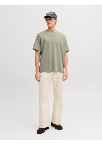 Jack & Jones Montauk Allover Print Erkek Yeşil Tişört 12292148-sgrs