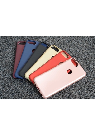 Alcatel 1s Kılıf Zore Premier Silikon Kapak Kırmızı