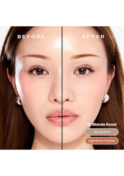 Sacheu Brow & Freckle Stay-n Kaş Ve Çil Belirginleştirici 01 Blonde Roast 0.48ml 01 Blonde Roast