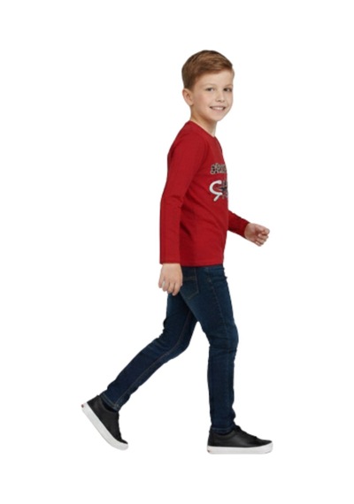 Beşiktaş Orijinal Lisanslı Uzun Kol Sweatshirt Kırmızı