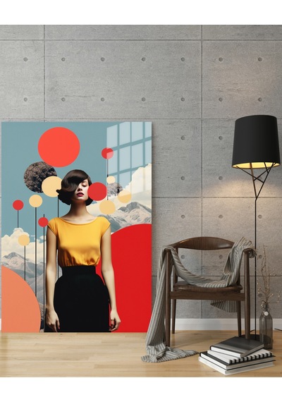 Miyrem-popart Design Cam Tablo-model: 1359
