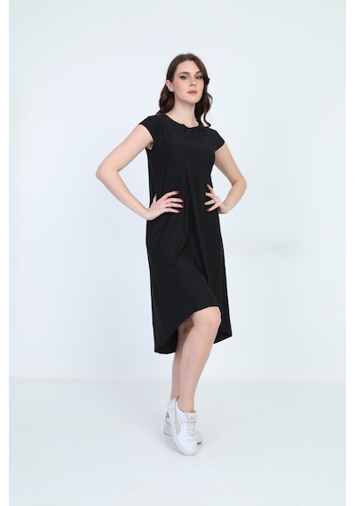 Ella Camelia Kadın Asimetrik Elbise 5011000 Siyah Siyah Ella Camelia Kadın Asimetrik Elbise 5011000 Siyah Siyah