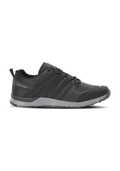 Slazenger Apex Erkek Siyah / Siyah Günlük Spor Ayakkabısı Siyah