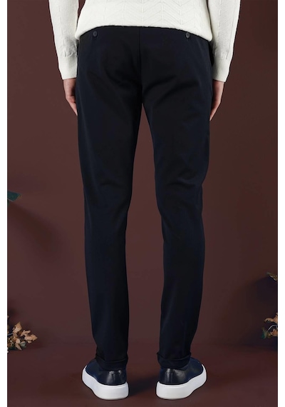 Efor P 1131 Slim Fit Lacivert Spor Pantolon Lacivert
