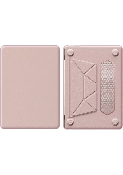 Newface Apple Macbook Air 15 2024 Macbook Deri Kapak - Pembe