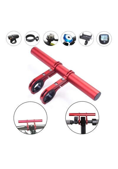 Bisiklet / Elektrikli Scooter Ek Gidonu Yardımcı Gidon 20 Cm Metal