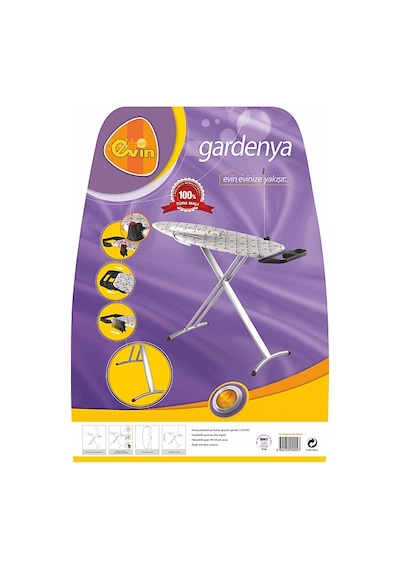 Evın Golden Gardenya Ütü Masası Karışık Renkli