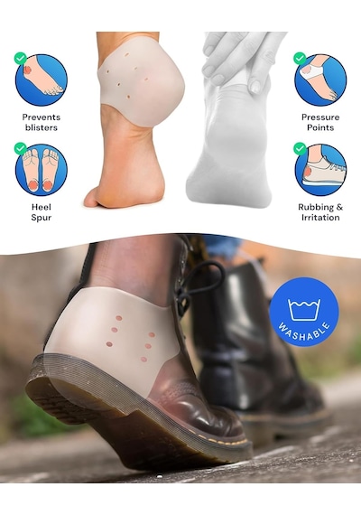 Topuk Dikeni Rahatlatıcı Silikon Çorap, Topuk Nemlendirici Patik, Topuk Çatlaklarını Nemlendiren Çorap, Topuk Kur Aloe Vera Topuk Dikeni Rahatlatıcı Silikon Çorap, Topuk Nemlendirici Patik, Topuk Çatlaklarını Nemlendiren Çorap, Topuk Kur Aloe Vera
