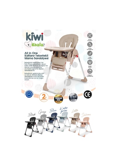 Kiwi Safe & Comfort Koala All in One Mama Sandalyesi