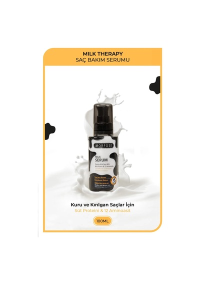 Morfose Milk Therapy Keratin Saç Serumu 100 Ml-yıpranmış Saçları