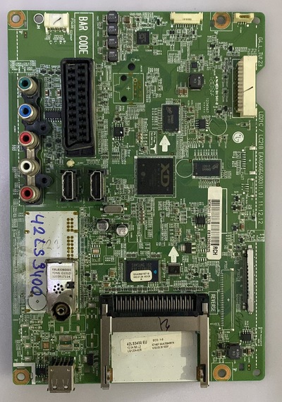 LG EAX64664903 (1.0), EBT62082625, LG Uyumlu 42LS3400 Mainboard Anakart