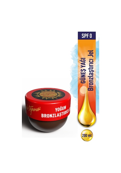 Eda Taşpınar Yoğun Bronzlaştırıcı Jel SPF0 200 ML
