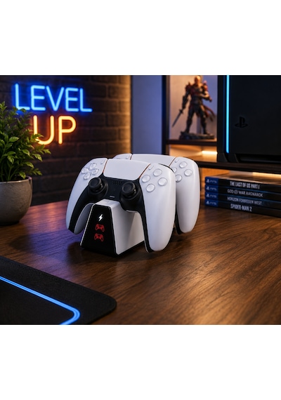 Hepu Tp5-0518b Playstation 5 Dualsense Şarj Standı