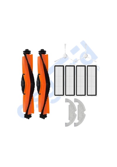 Xiaomi Mop 2 Ultra X10 Uyumlu 2 Ana Fırça 2 Yan Fırça 4 Filtre 2 Mop Pkt-iasgf0001305