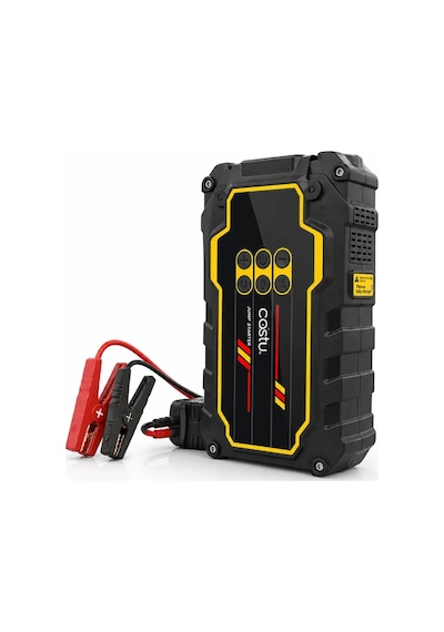 Castu Cs80 Plus Max Akü Takviye Cihazı 22.000 Mah 4'ü 1 Arada Powerbank, Hava Kompresörü, Lcd Ekran,150psı