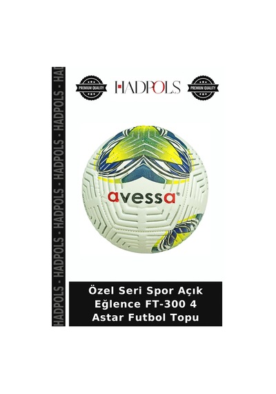 Özel Seri Spor Açık Eğlence Ft-300 4 Astar Futbol Topu Çok Renkli