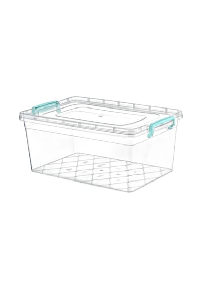 4 No Maxi Box Saklama Kabı Kutusu 10 Litre Ürün Ölçüsü: 24 / 36 / 15 Mm Plastik Turuncu Diğer
