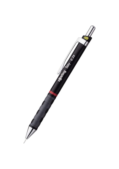 0.3 / 3.5 Mm Tikky Uçlu Kalem Siyah Renk 1 Adet Rotring Siyah Versatil Kalem 0,3 Mm Mekanik Uçlu Kalem Siyah