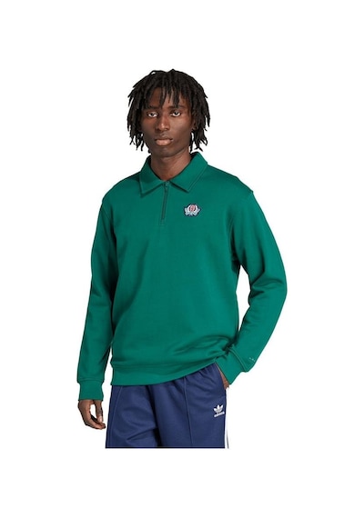 Adidas Erkek Yeşil Sweatshirt Graphıc Half Z Jx8171 YESIL