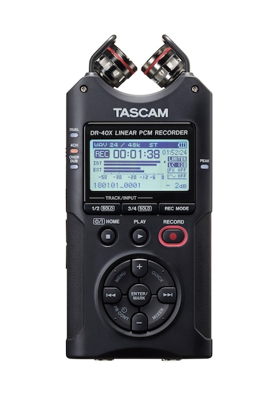 Tascam DR-40X 4 Kanal Ses Kayıt Cihazı ve USB Ses Arabirimi