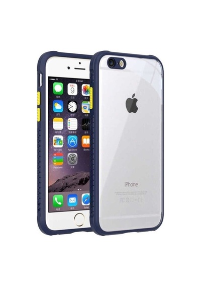 Apple Uyumlu iPhone 6 Kılıf Zore Kaff Kapak Lacivert