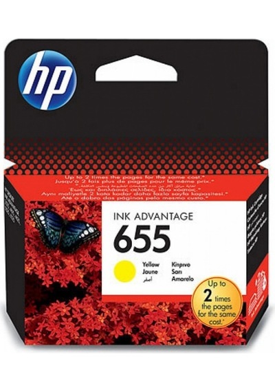 Hp 655 Sarı Renkli Kartuş Hp Cz112A