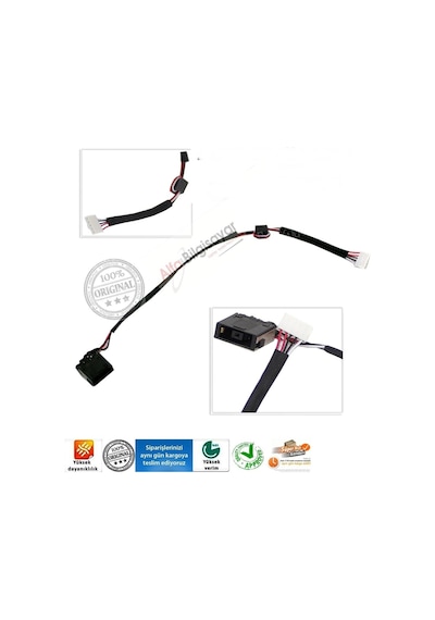 Alfabilgisayar Lenovo Uyumlu Y50-70 20378 Power Dc Jack Soket Laptop Adaptor Giriş Soke