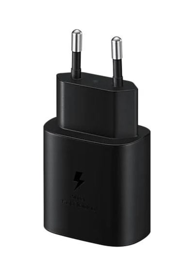 Samsung Uyumlu Hızlı Şarj Aleti Type-C 25W - Siyah Ep-Ta800Nbegww