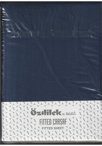Özdilek Colourist Battal Çift Kişilik Çarşaf Seti 180x200 -indigo İndigo