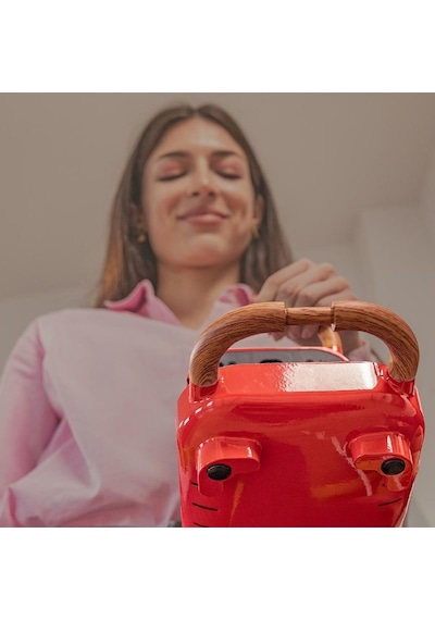 Cecotec Rock Ntoast Retro One Red 700 W 3 ü 1 Arada Sandviç Makinesi