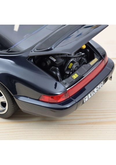 Norev 187340 1/18 Porsche 911 Carrera 4 Targa 1991 Blue Metallic