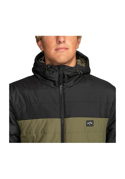 Billabong Surf Check Puffer Haki Haki