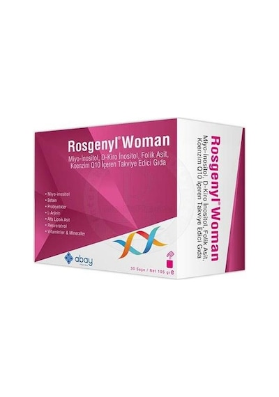 Rosgenyl Woman Takviye Edici Gıda 30 Saşe