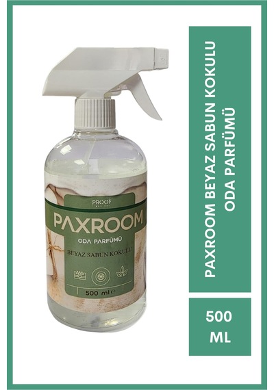 Paxroom Beyaz Sabun Oda Kokusu, Banyo Kokusu, Dolap Kokusu 500ml 1 Adet Diğer